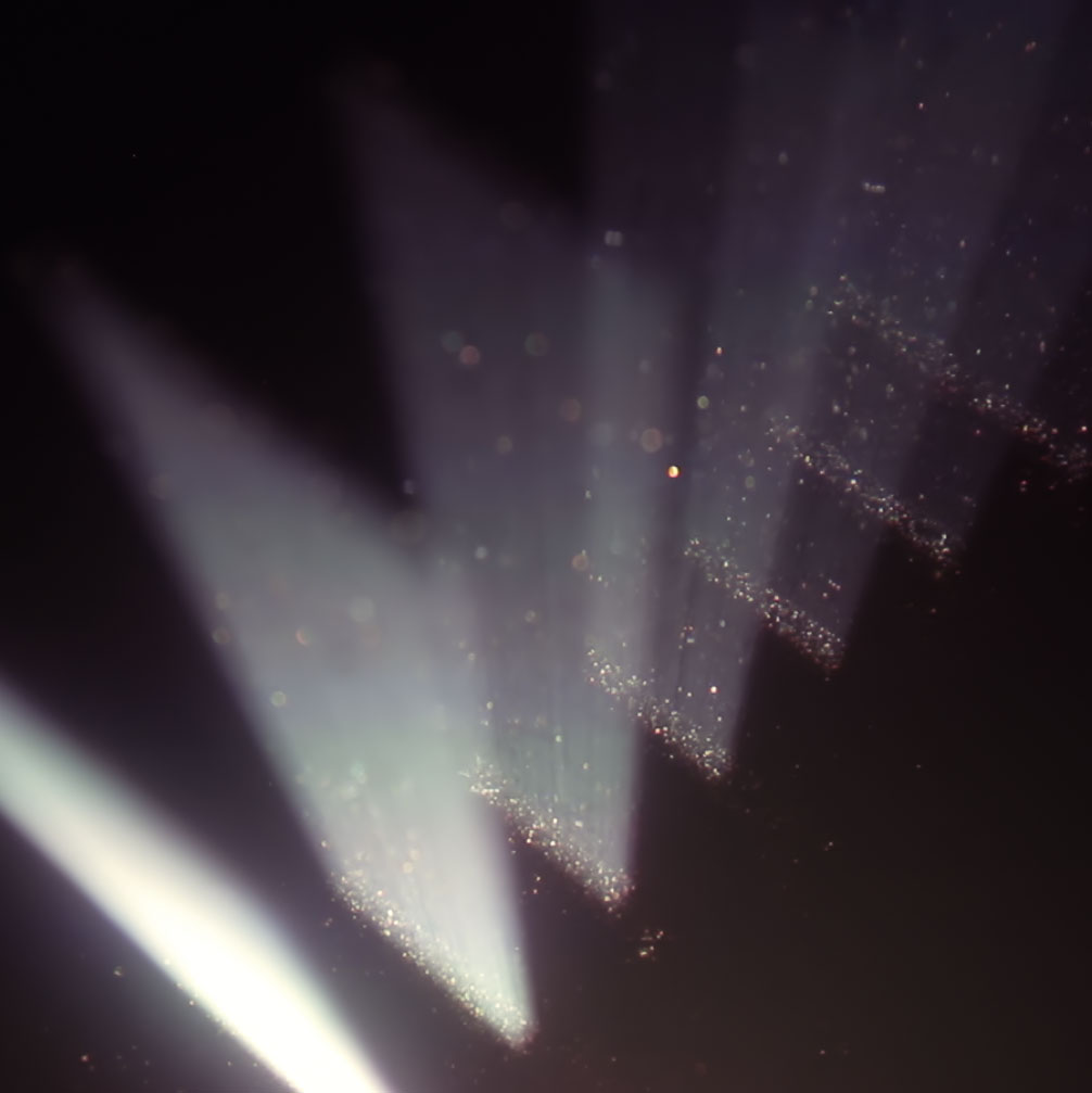 Glittering Particles